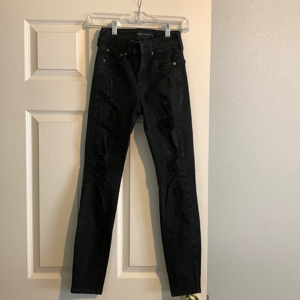 Aeropostale Hi Rise Jeggings